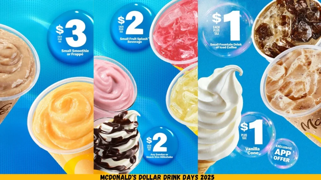 McDonald's Dollar Drink Days 2025