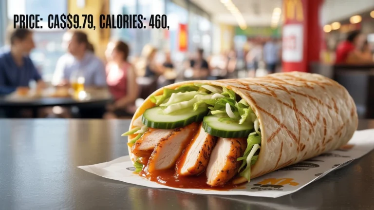 Sweet Chili McWrap - Grilled