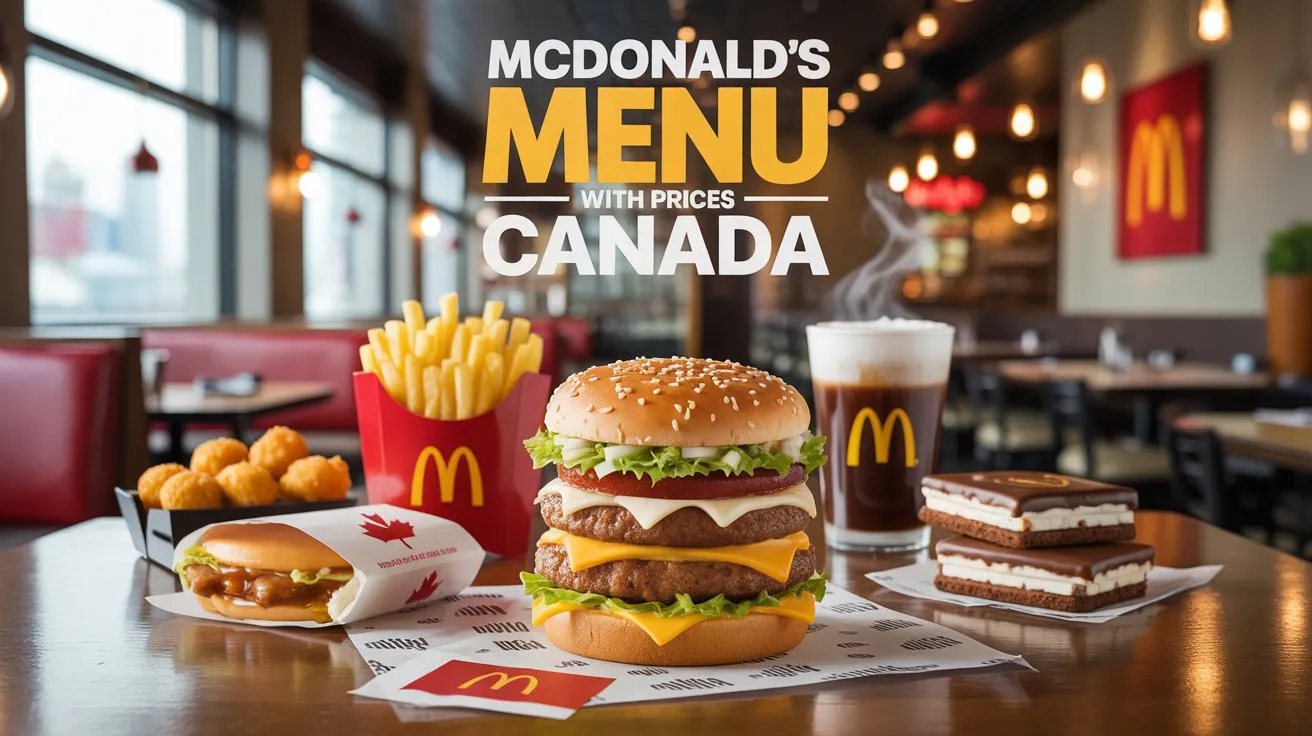 McDonald’s Menu With Prices Canada